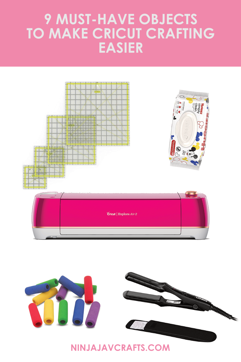CLICK TO Find out what everyday objects you can use to make crafting with your Cricut easier. These Cricut hacks and tips will certainly be helpful for beginners as well as advanced Cricut users.