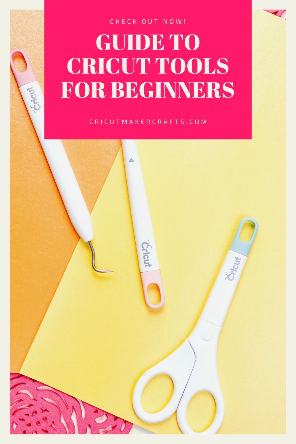 Cricut scissors, weeder and scoring stylus