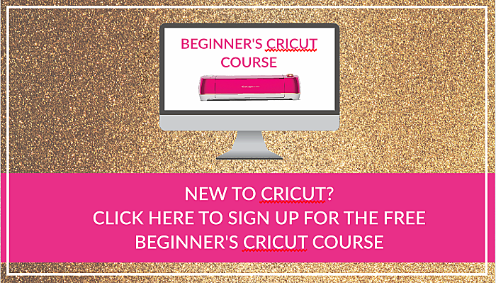 beginner's cricut course. learn cricut basics.