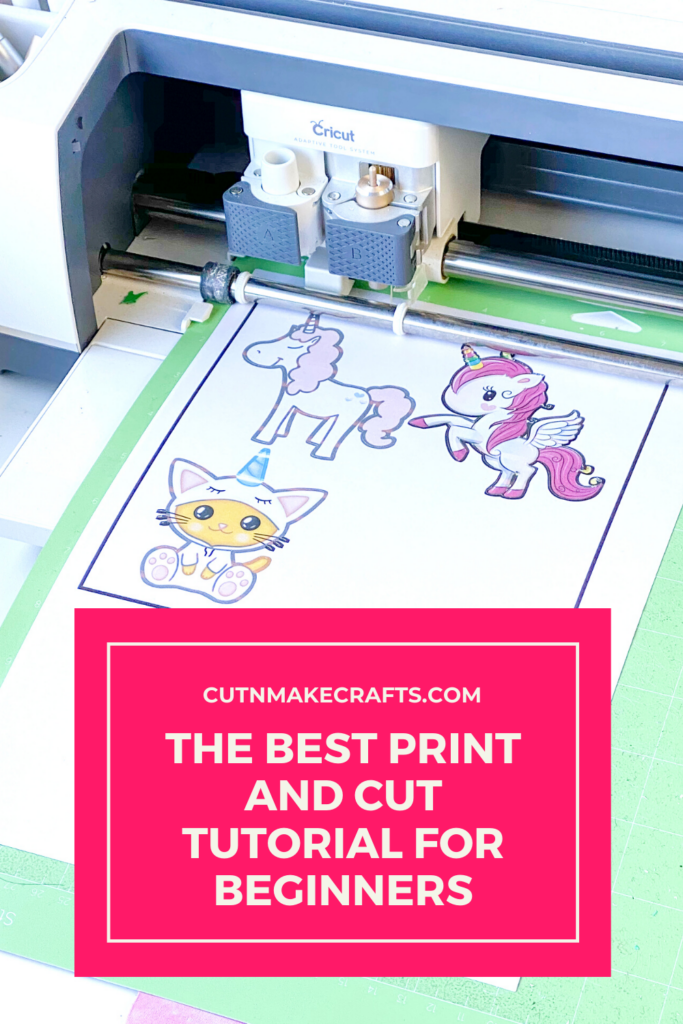 DETAILED* How to Print Then Cut with Your Cricut for Beginners! 