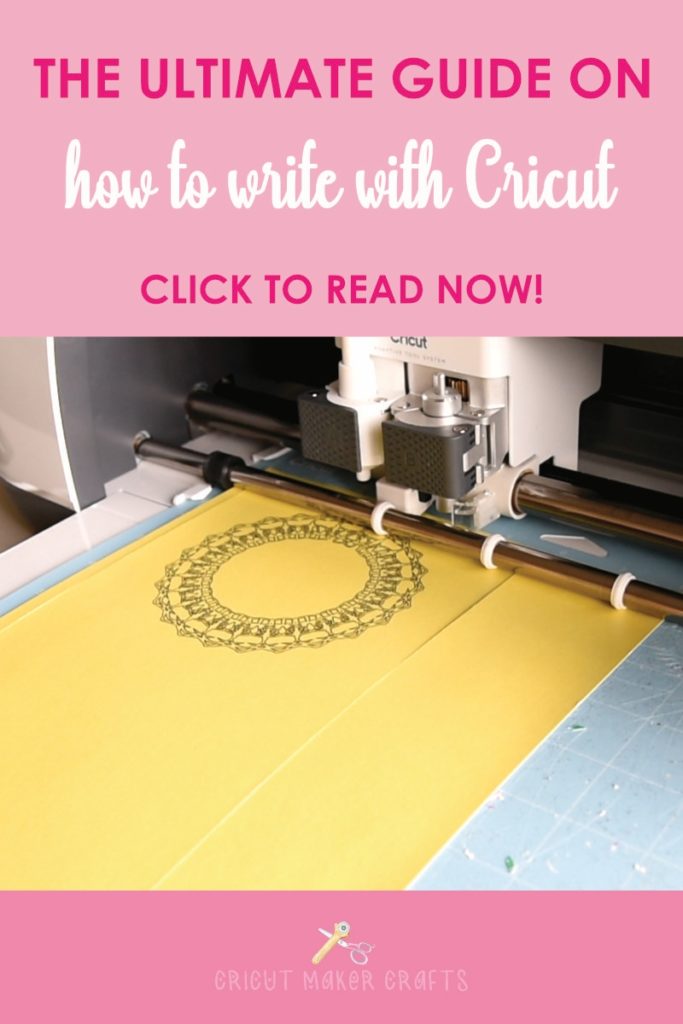 In this post, I'm showing you how to write with Cricut. I'll also share the steps to find the perfect Cricut writing fonts for your projects. We're going to learn how to use the Cricut pen and create a simple mandala card.