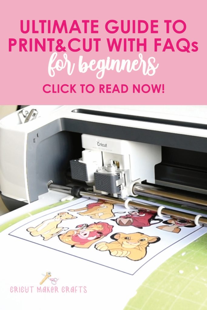 DETAILED* How to Print Then Cut with Your Cricut for Beginners