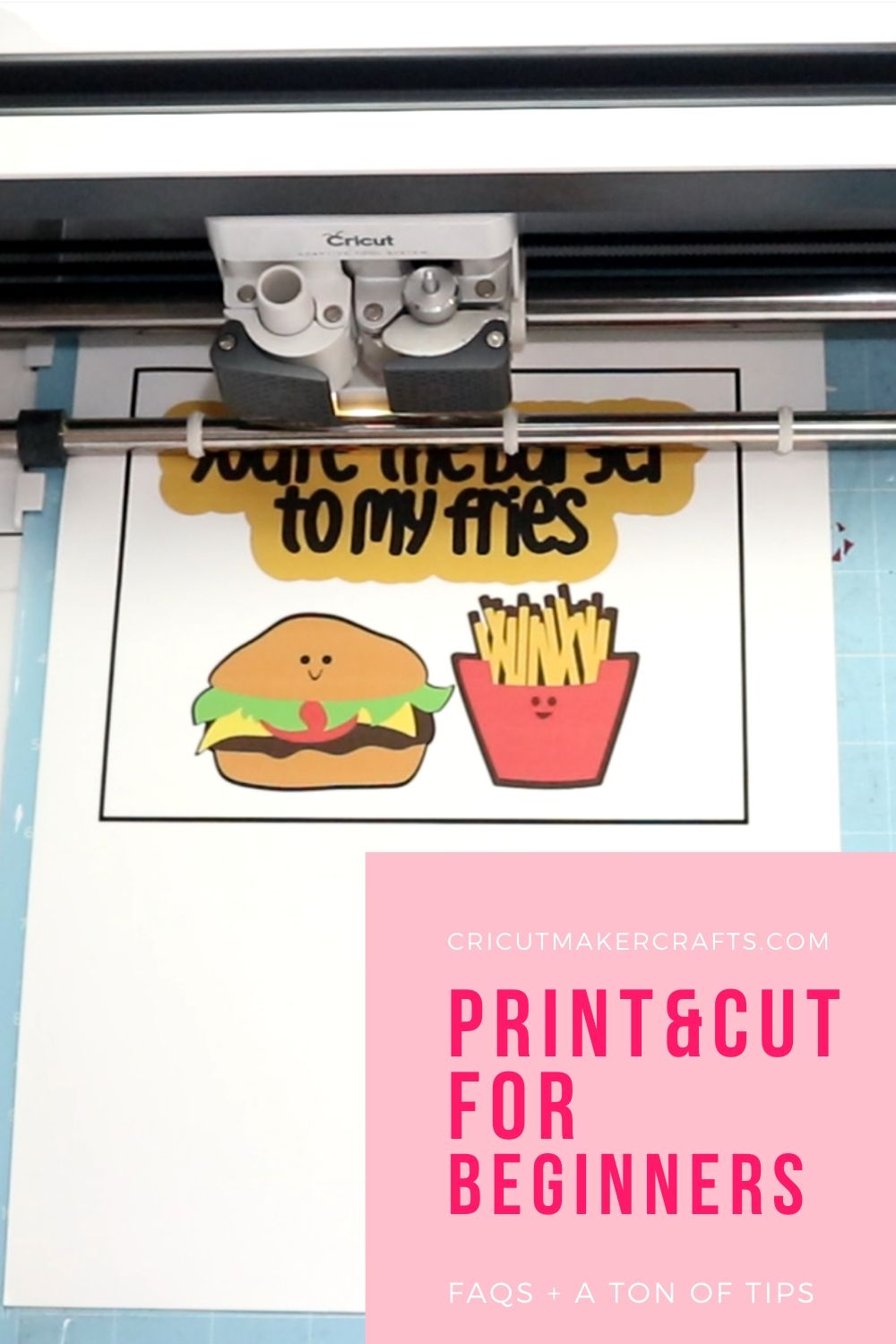 DETAILED* How to Print Then Cut with Your Cricut for Beginners! 