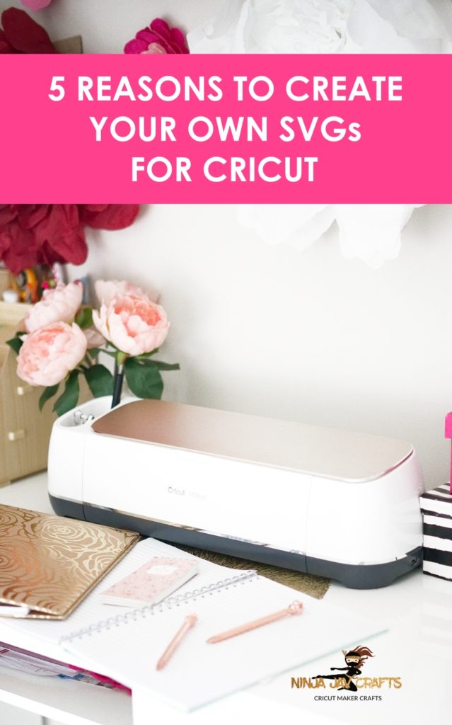 Find out why its important to learn to create your own SVG designs to use with your cutting machines such as Cricut, Silhouette and Brother Scan and Cut.