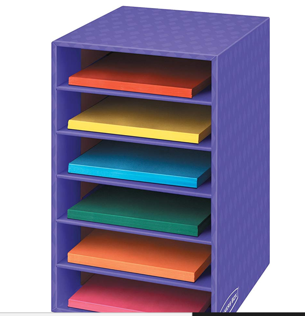 4 Pcs A4 Scrapbook Paper Storage Box Arts Craft Organizers Storage For 8.5  X 11 Inch Letter Paper P