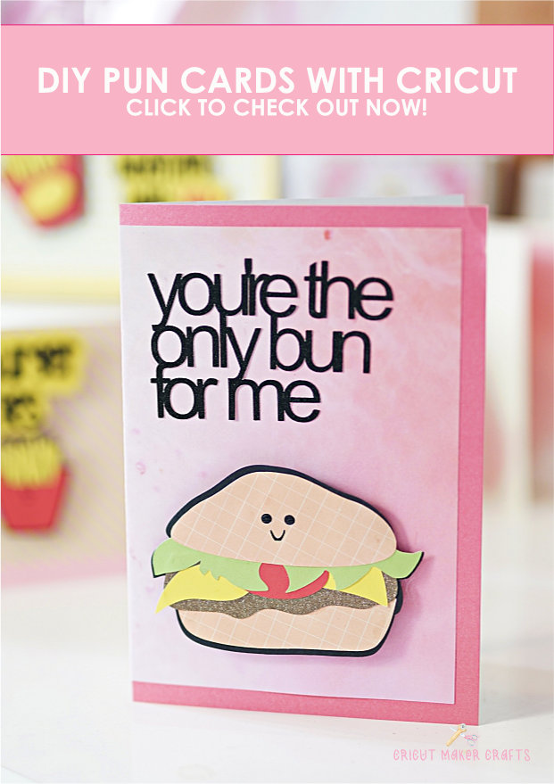 CUTE DIY Food Pun Cricut Cards SVG Bundle - Cut N Make Crafts