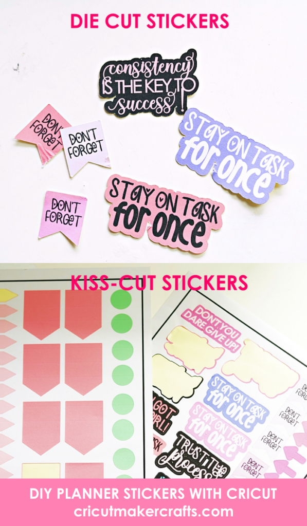 How to Make Stickers with your Cricut +Free Sticker Layout Templates