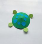 Super-Cute Turtle Paper Craft for Kids [FREE SVG+PDF]