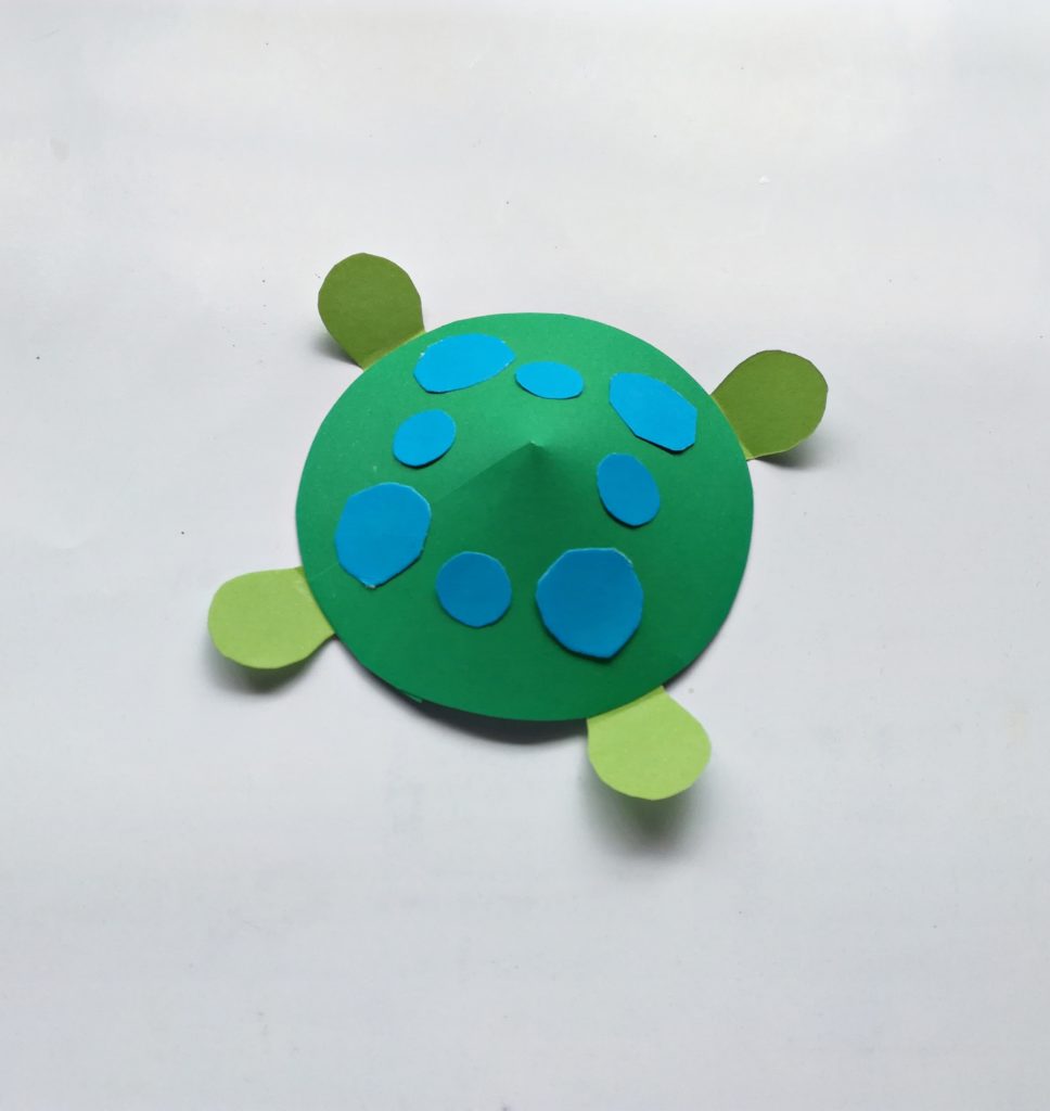 Super Cute Turtle Paper Craft For Kids Free Svg Pdf