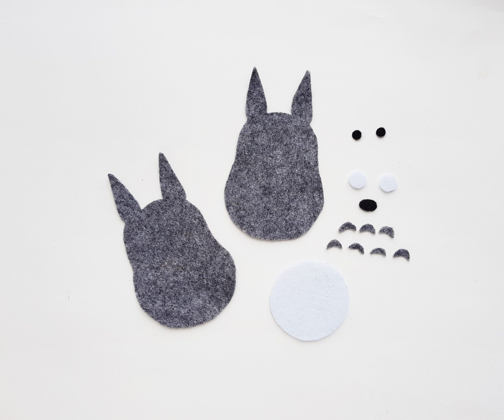 FREE Plush Totoro Template + Tutorial + SVG Jav Sid