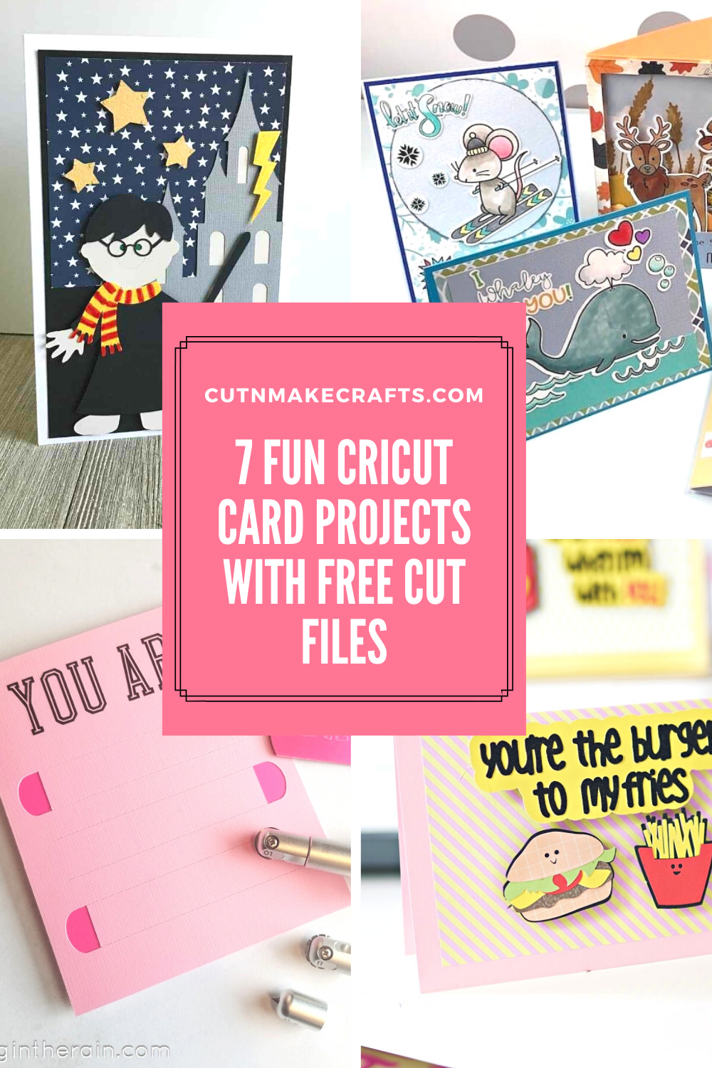 Download 7 Fun Free Cricut Card Projects Cut N Make Crafts SVG, PNG, EPS, DXF File