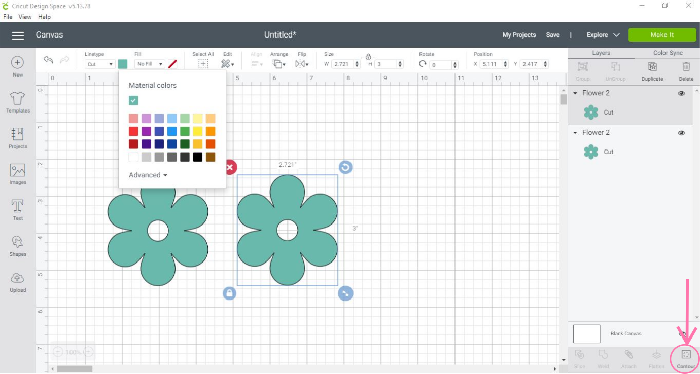 How to make a border in Cricut design space - Jav Sid