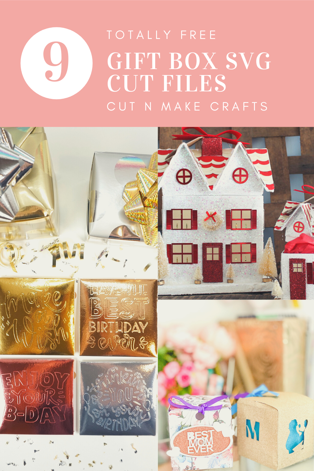 Little House Gift Boxes – Free Cut Files