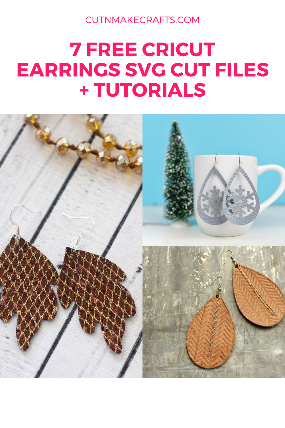 Download 7 Cricut Earring Tutorials With Free Earring Svg Cut Files