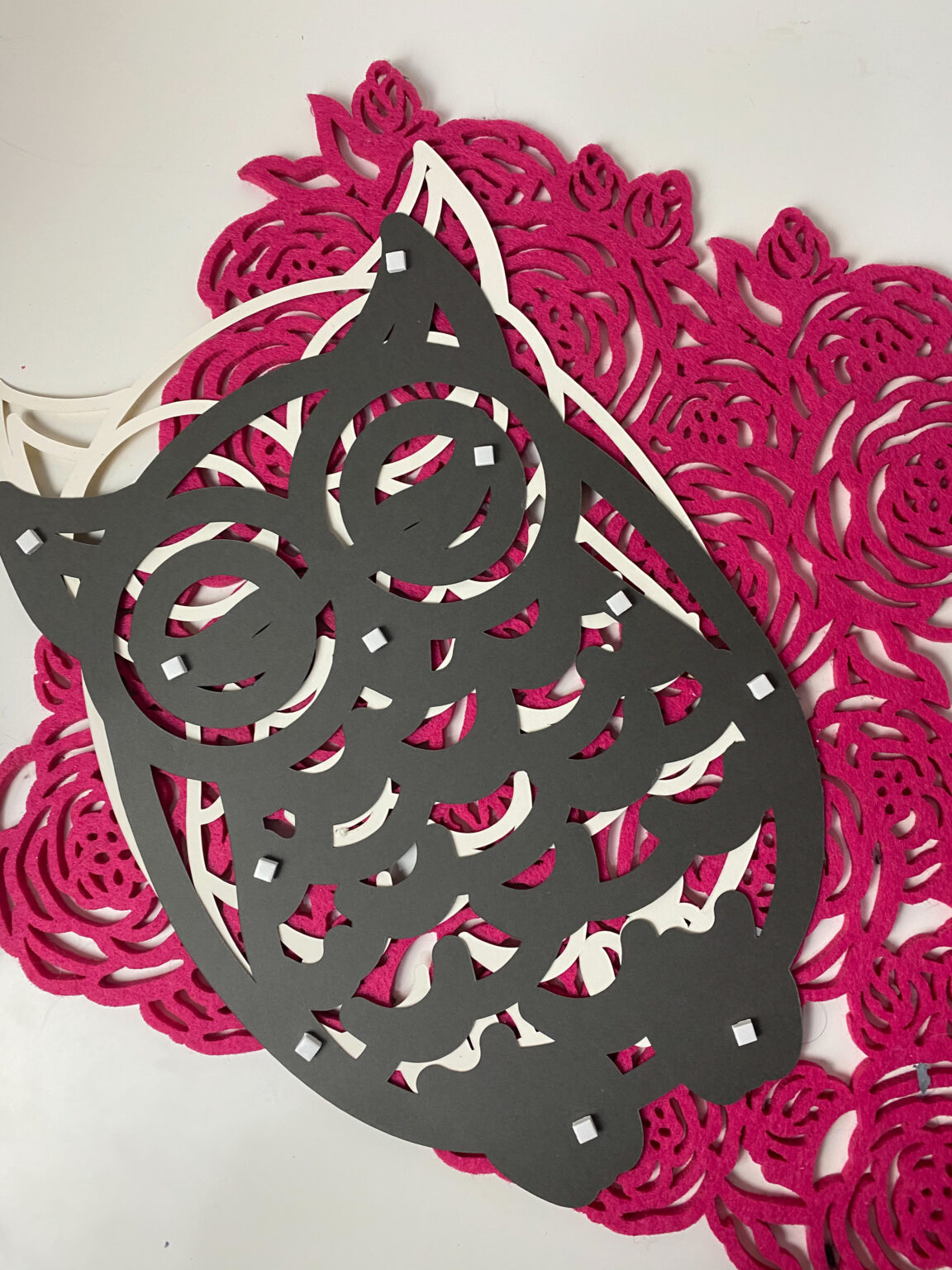 DIY 3D Owl Mandala + 3D Layered SVG FREE - Cut N Make Crafts