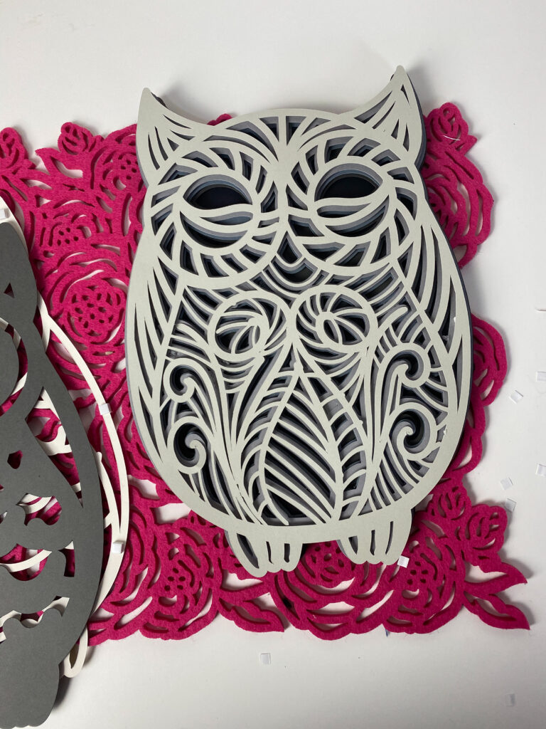 Diy 3d Owl Mandala 3d Layered Svg Free Cut N Make Crafts