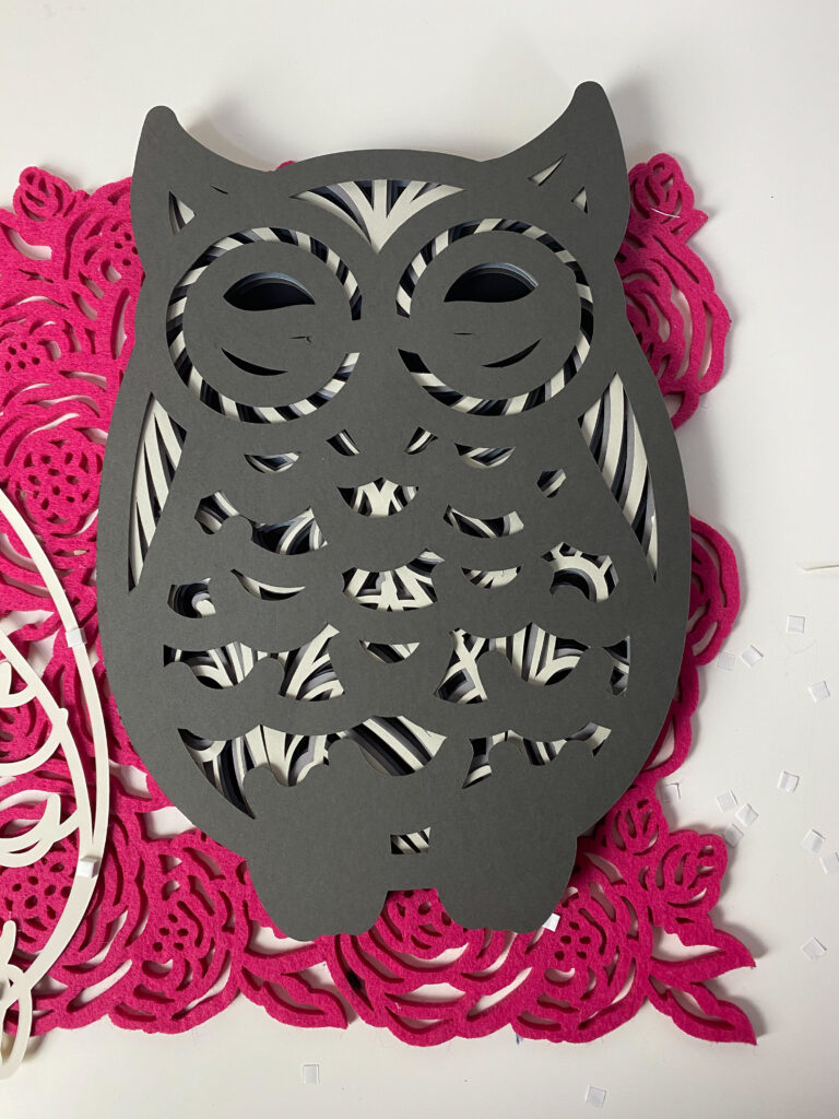 free printable 3d owl