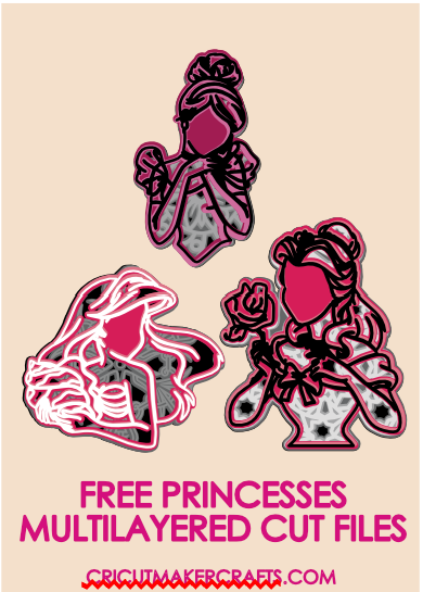 Download Free Disney Princess Svg Files Cut N Make Crafts SVG Cut Files
