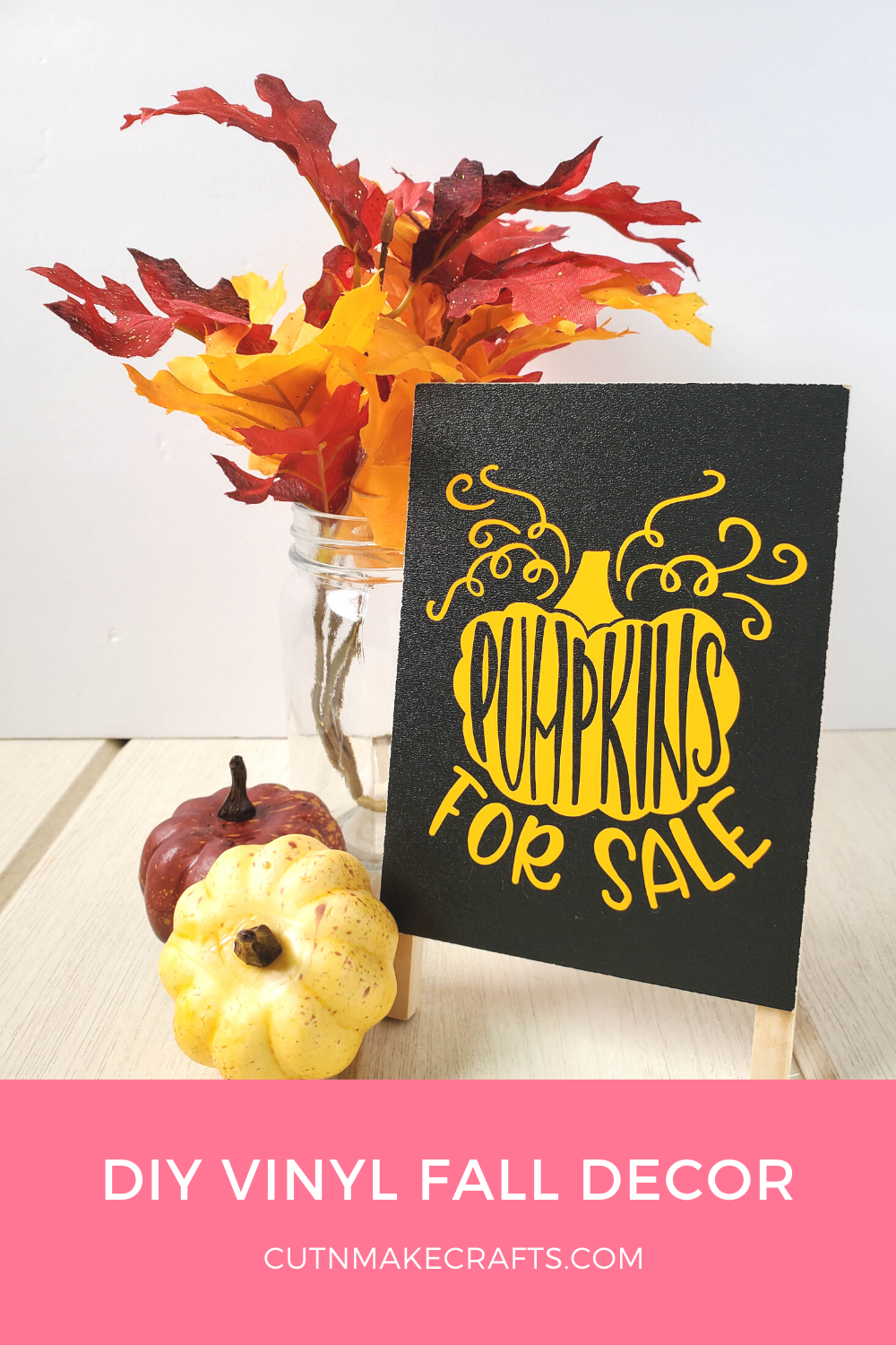 Fall Decor with Cricut