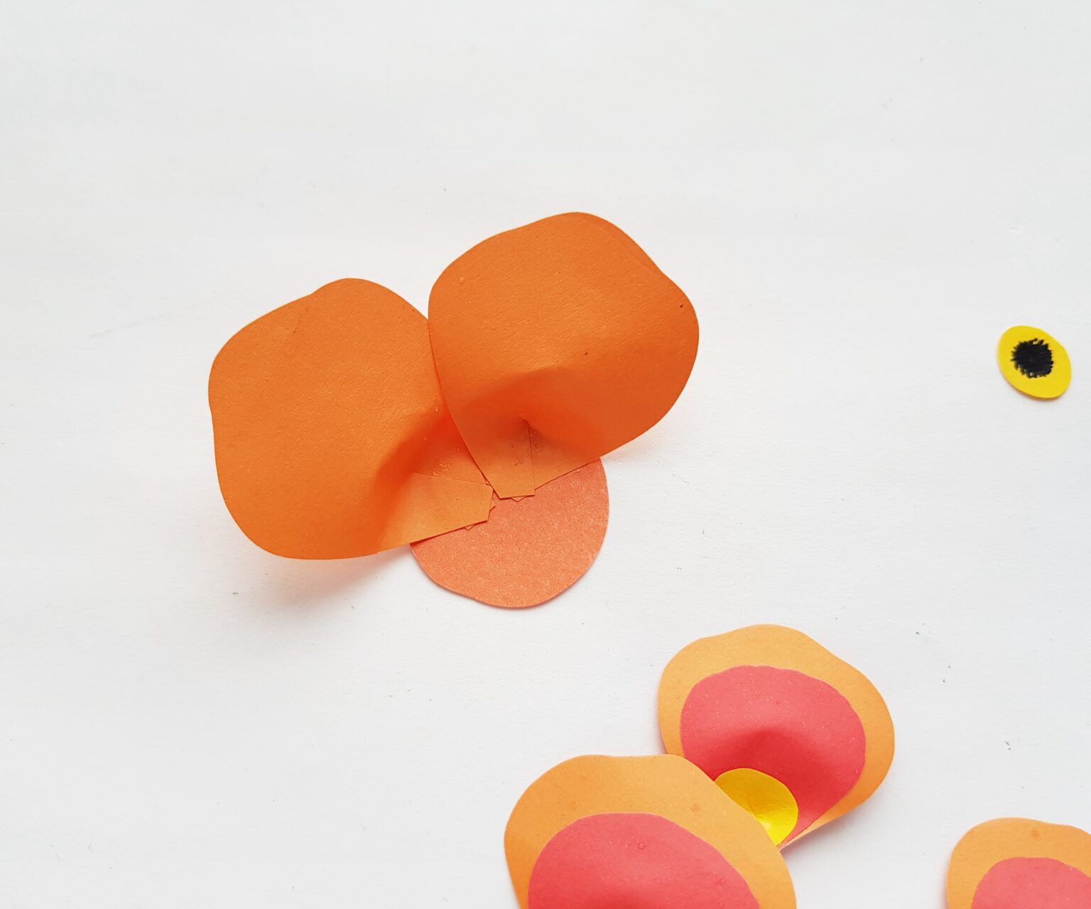 EASY and Free Paper Pansy Template + SVG Jav Sid