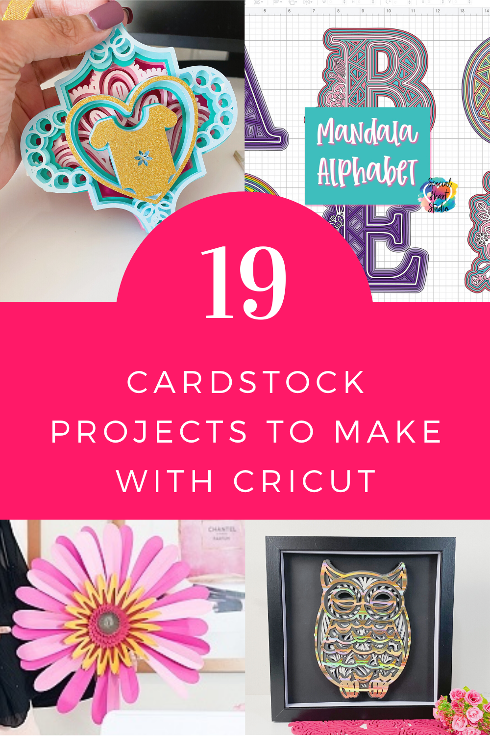 Circut Maker 3 Crafting Project: Party Time 3D Letter - Creative Fabrica
