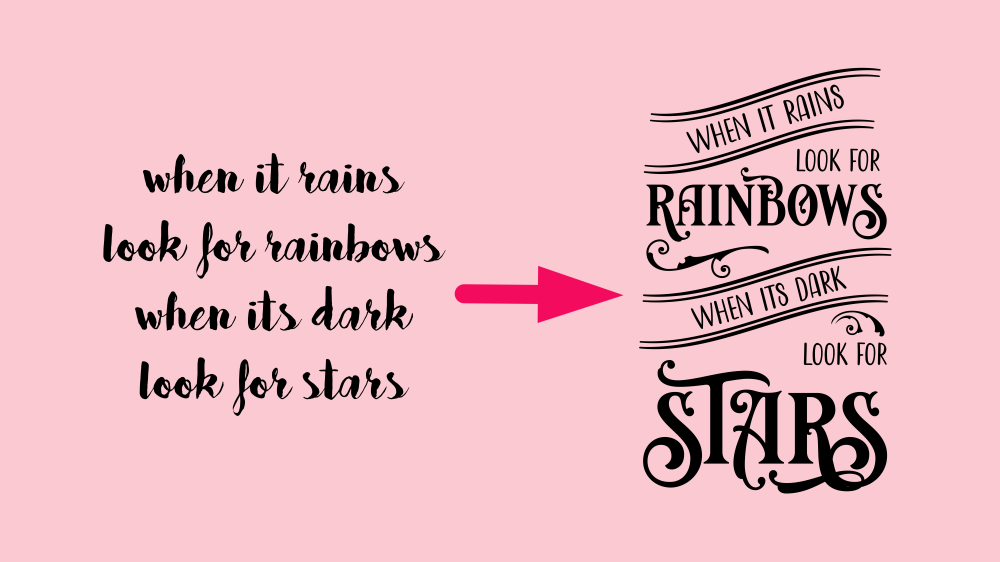 text svg design course