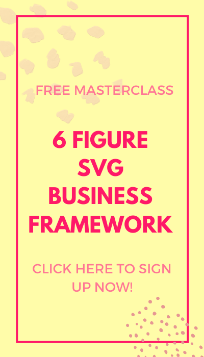 svg business class - how to design and sell SVG cut files