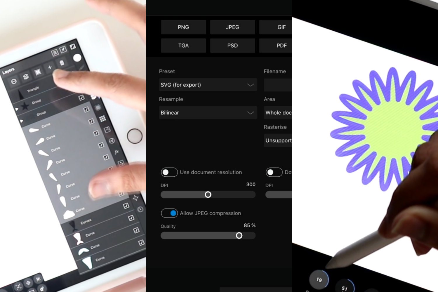 svgs on ipad 2