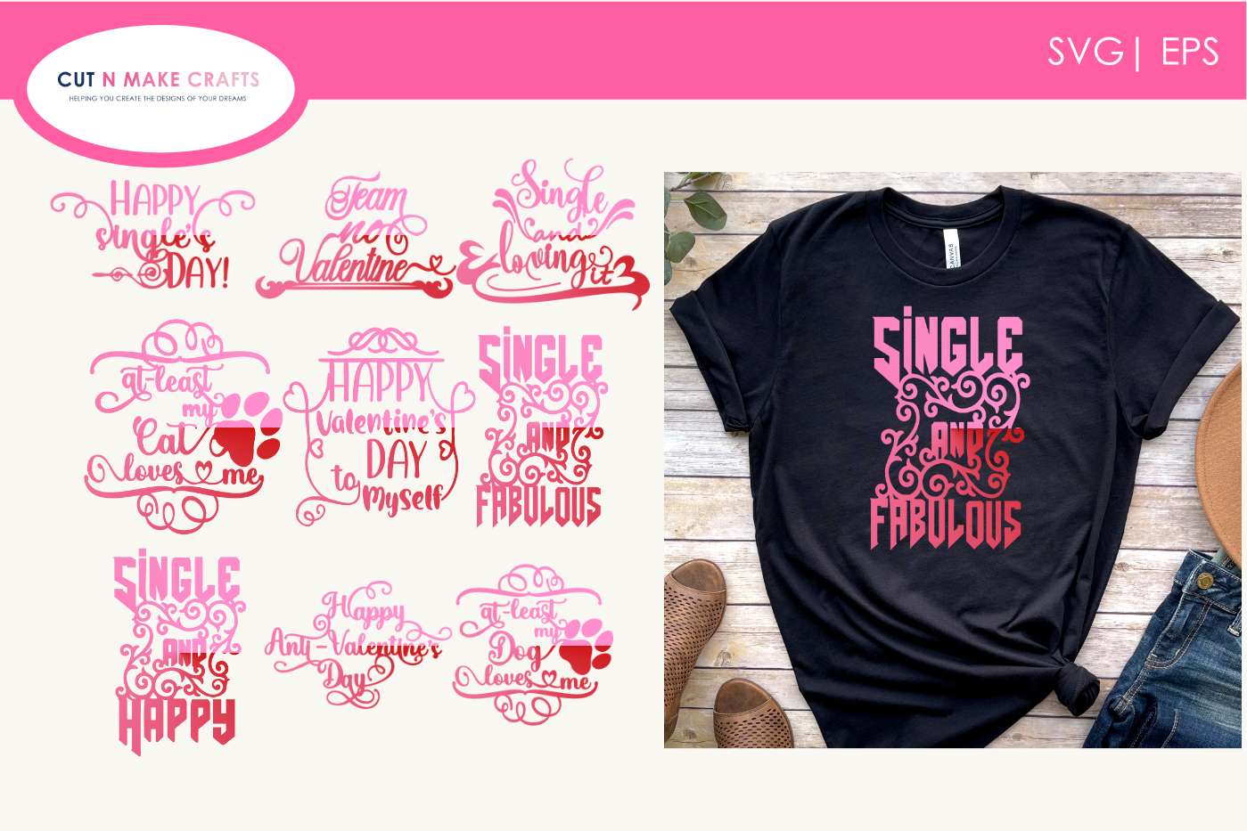 anti valentine svg bundle