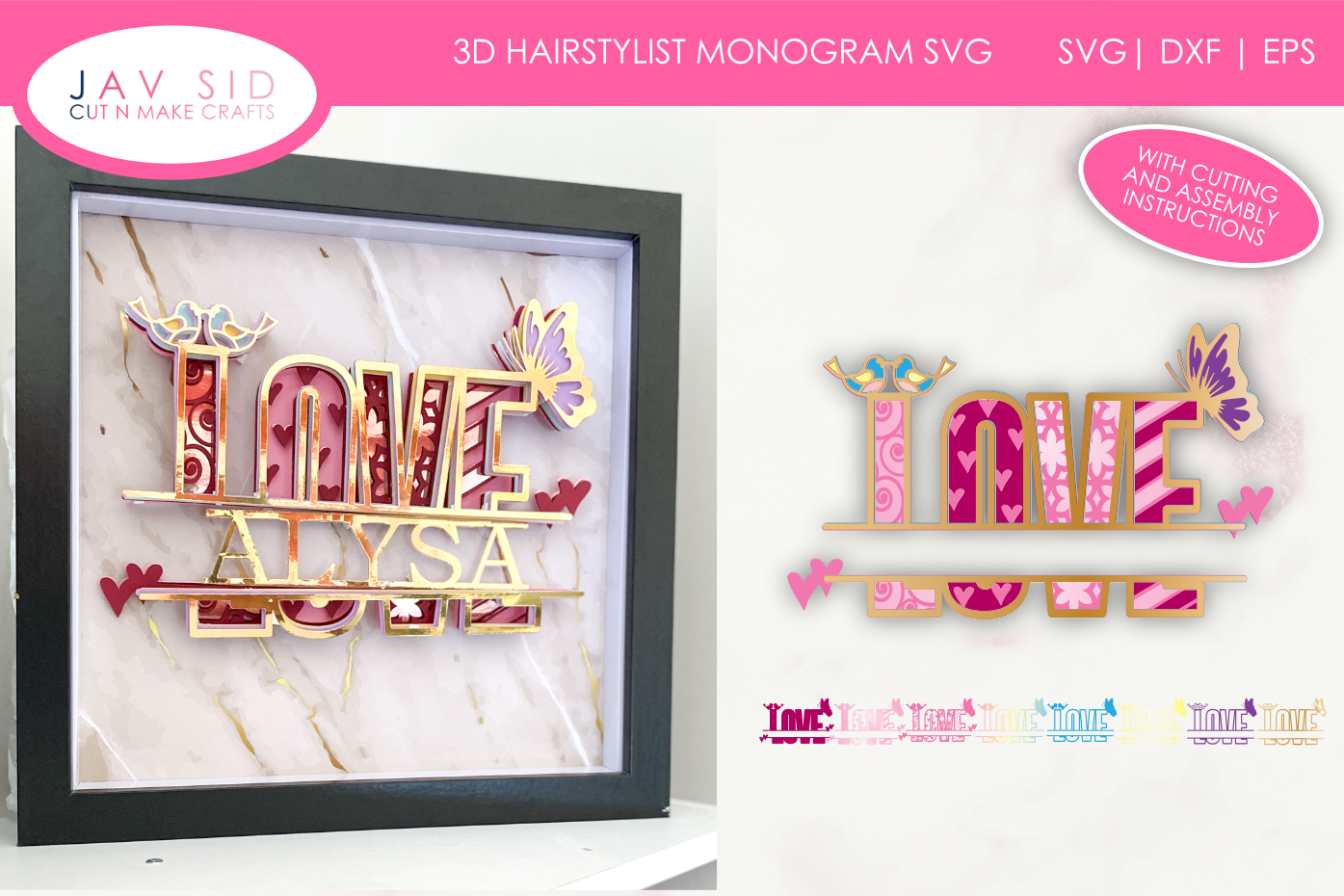 love monogram svg valentines svg